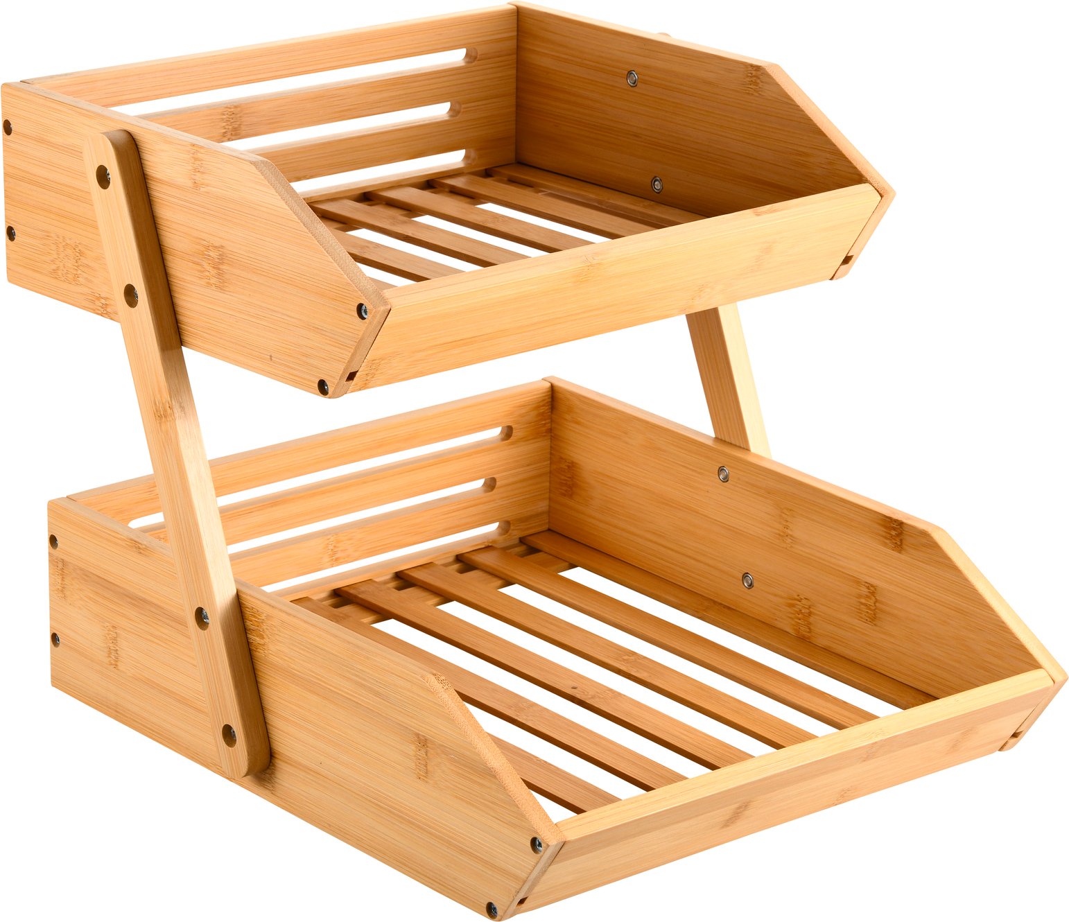 Kesper 2-Stufen-Regal, Bambus