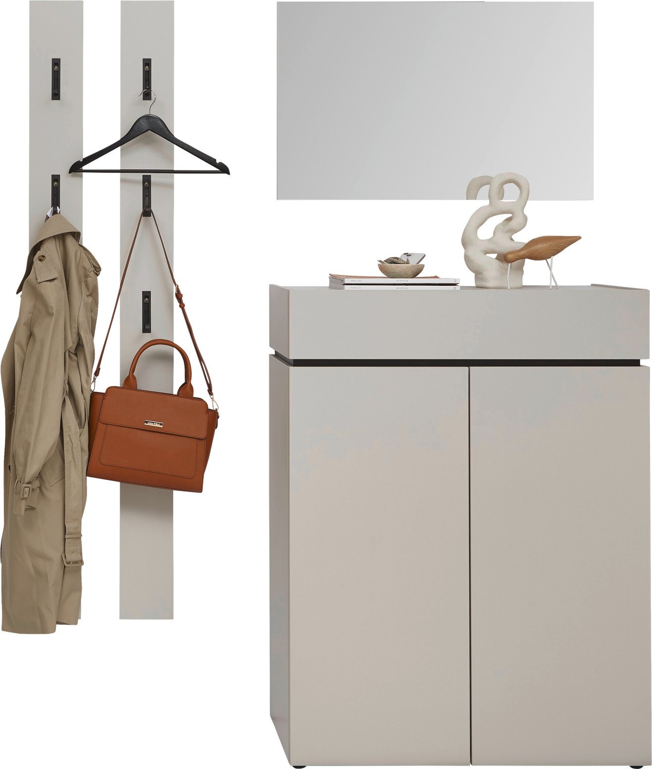 Voleo Garderoben-Set 9 UNIQUE, Holznachbildung