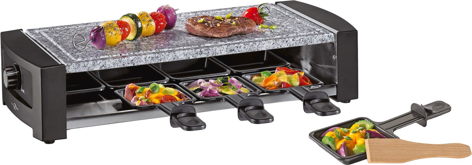 KÜCHENPROFI Raclette HOT STONE, Granit