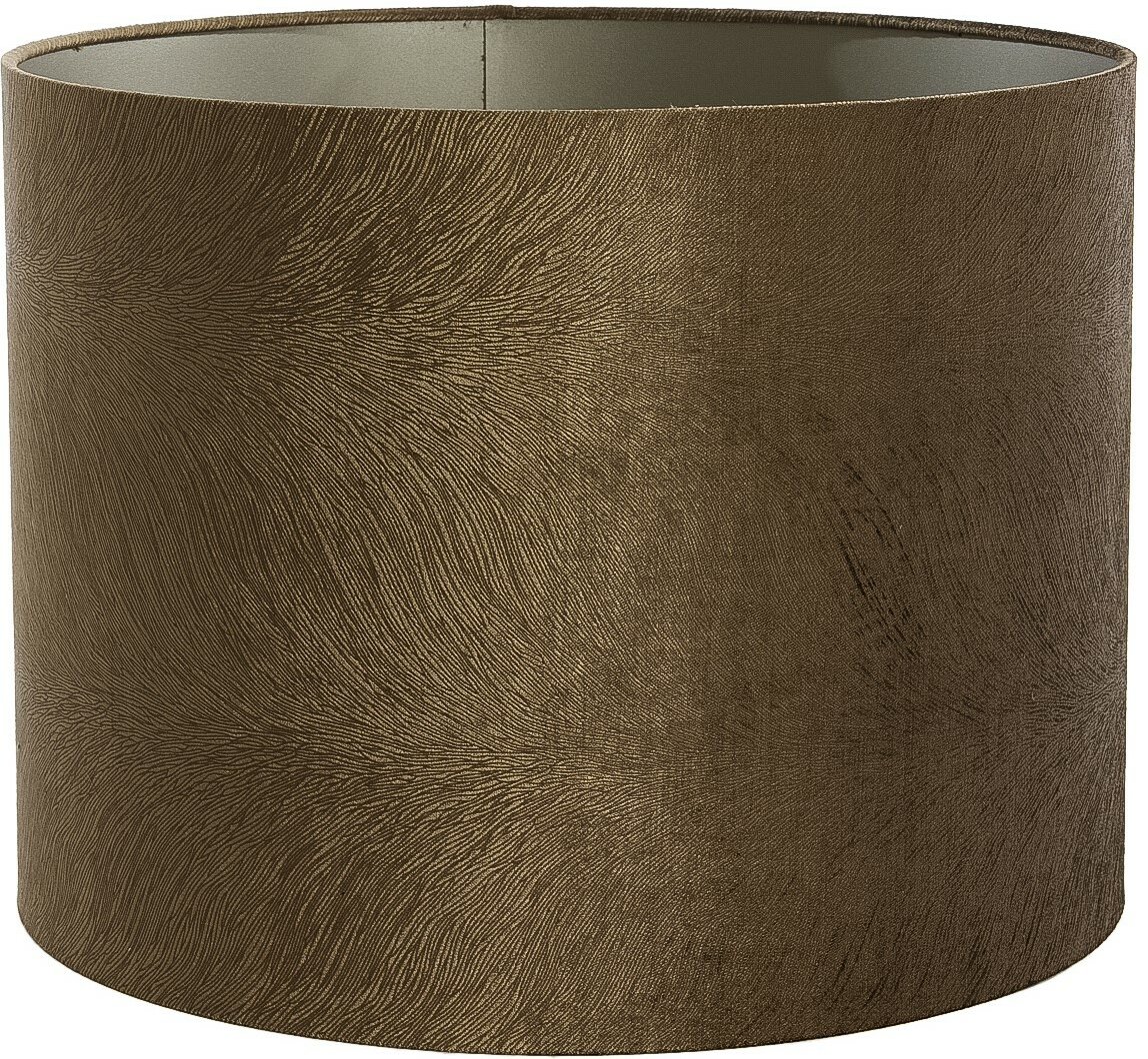Light&Living Lampenschirm Zylinder LUBIS, Textilfaser