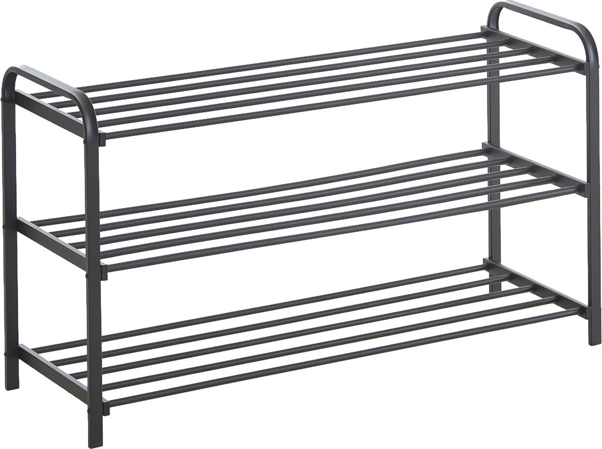 MID.YOU Schuhregal SMALL, schwarz, Holznachbildung