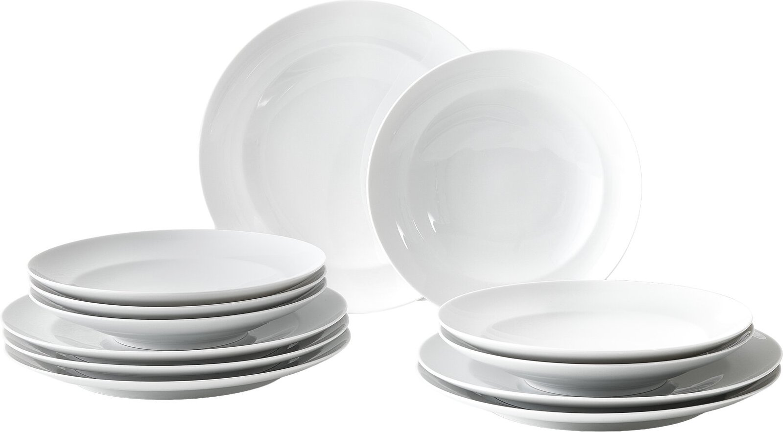 Seltmann Weiden Tafelservice 12-teilig LIBERTY DELUXE, Porzellan