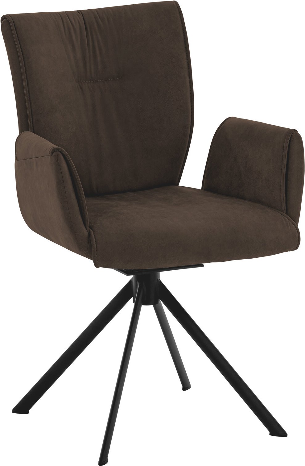 Dieter Knoll Sessel JAZZ, taupe, Stoff