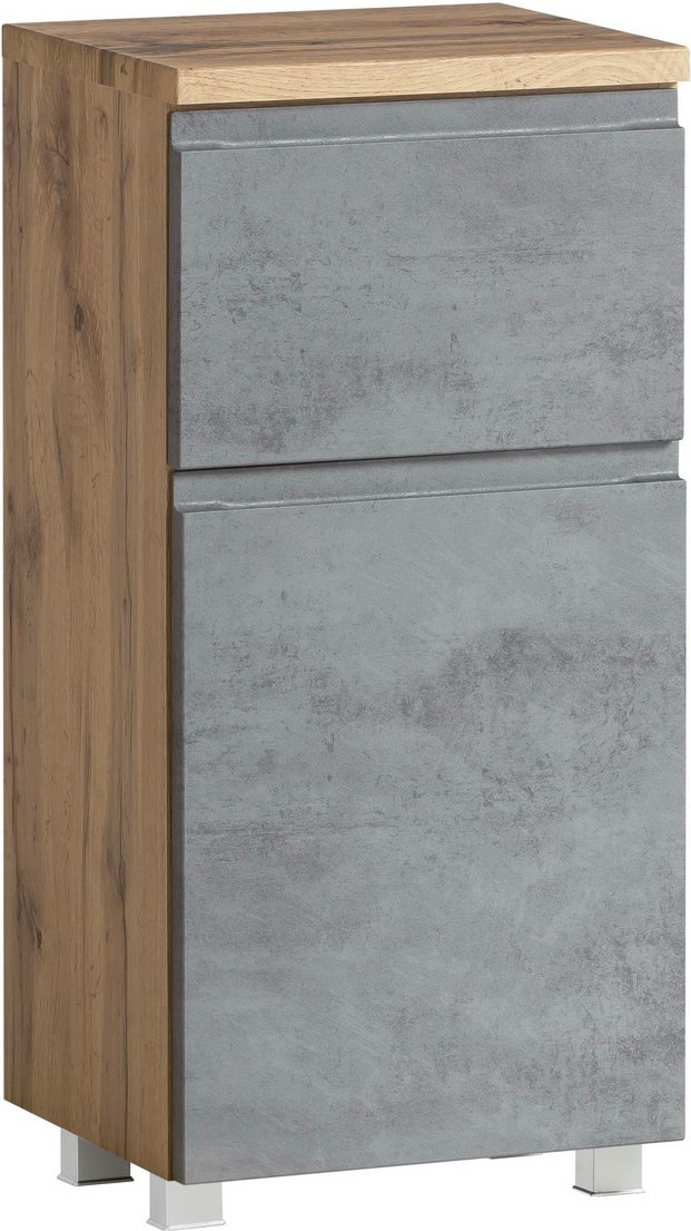 XORA Unterschrank VARESE, beton, Holznachbildung