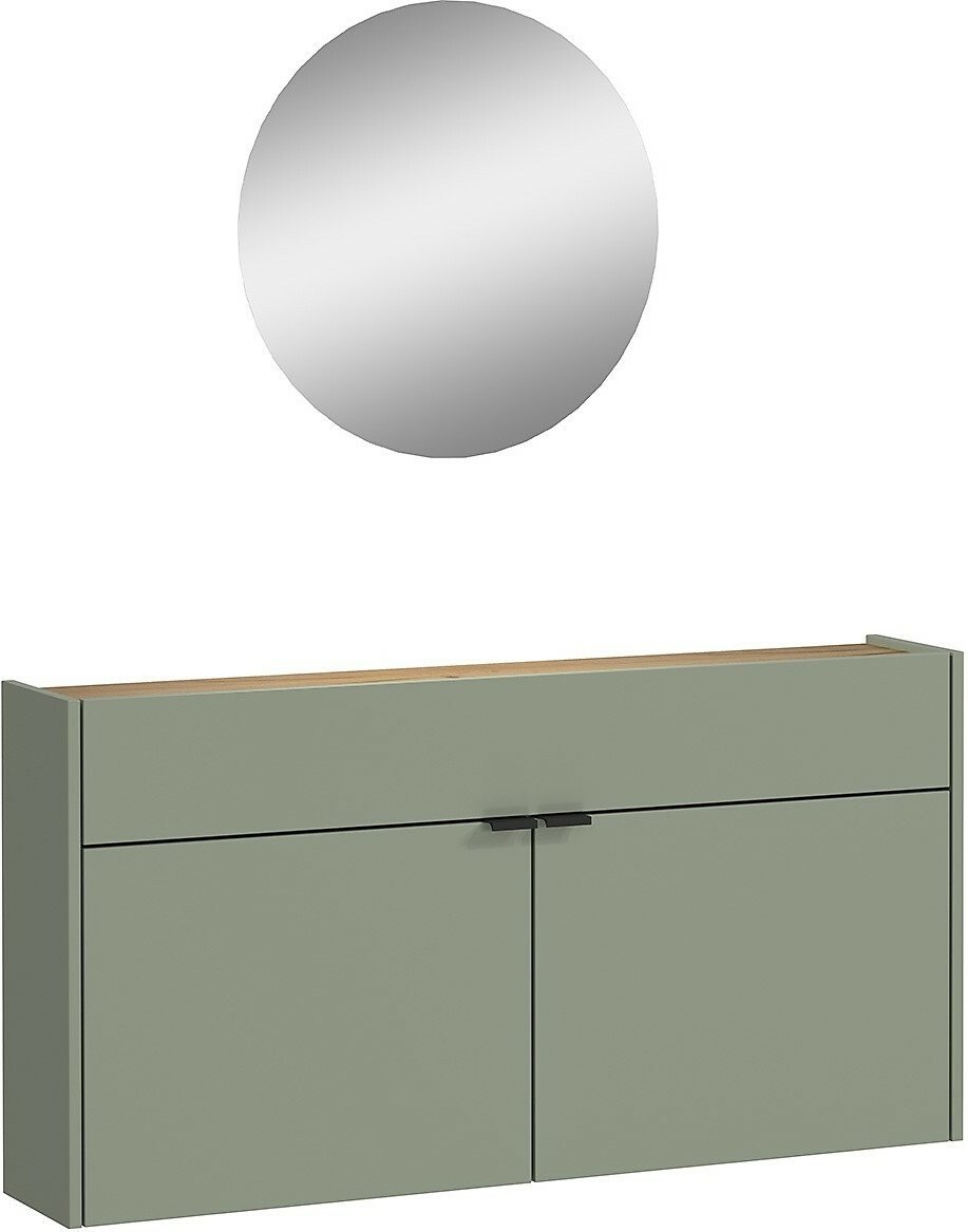 MID.YOU Garderoben-Set AMECA, Holznachbildung