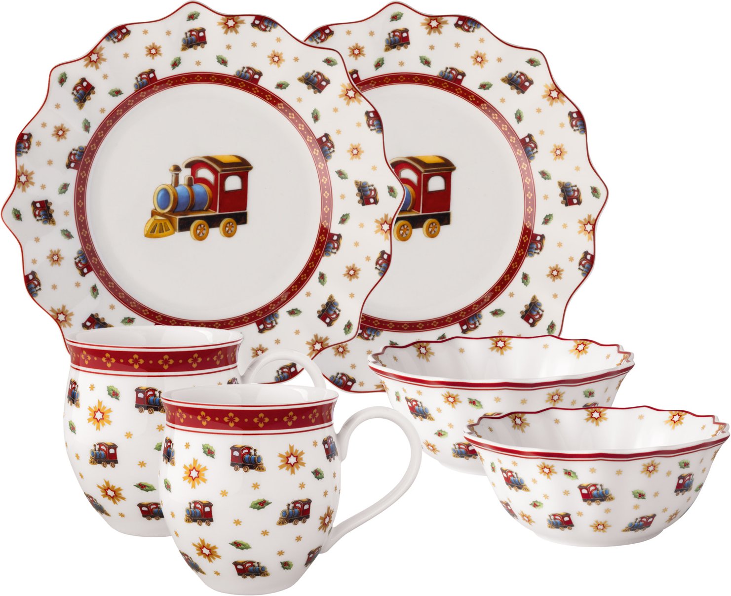 Villeroy & Boch Frühstücksset 6tlg., Porzellan