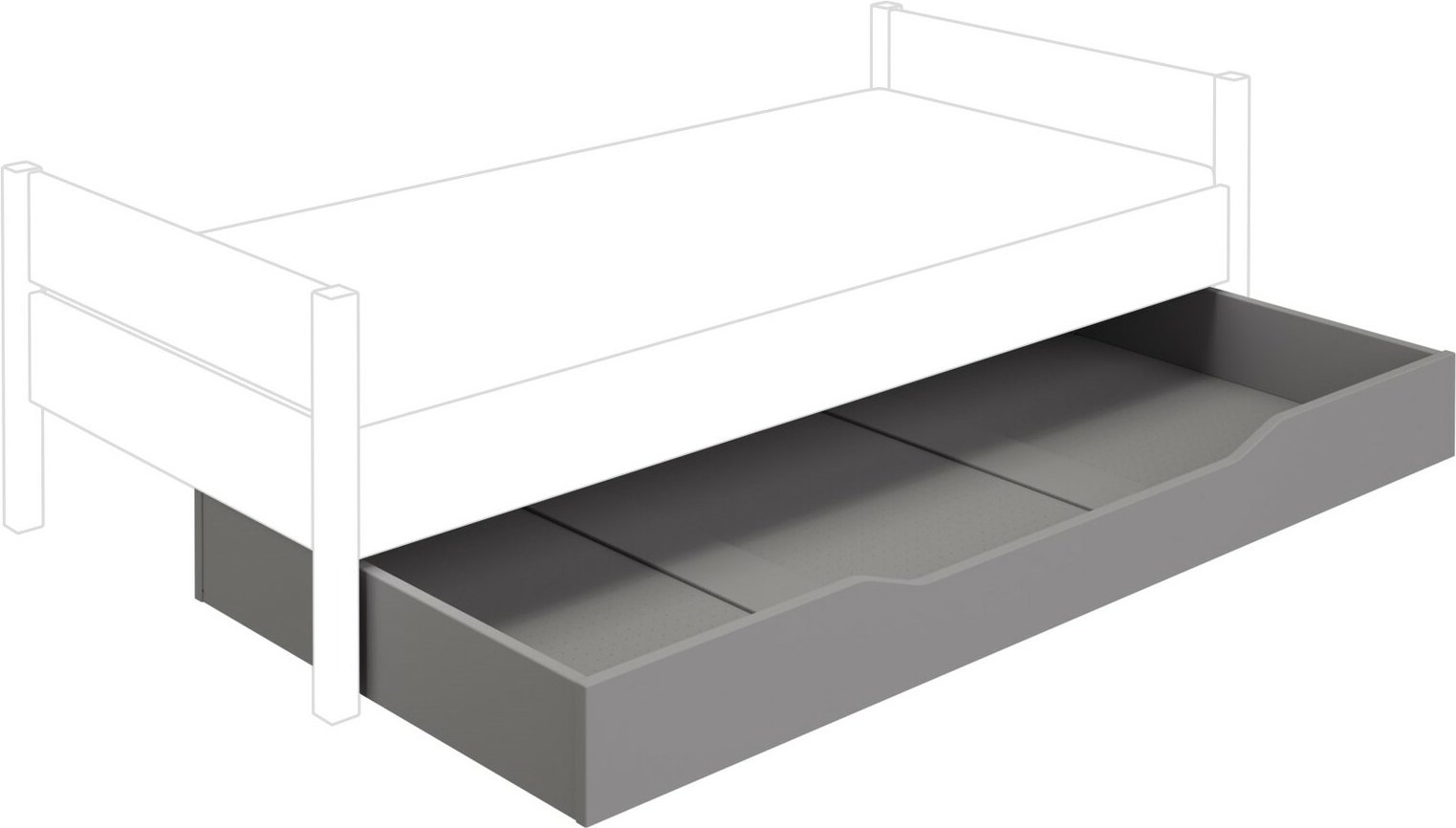 Paidi Unterschiebebett STEN