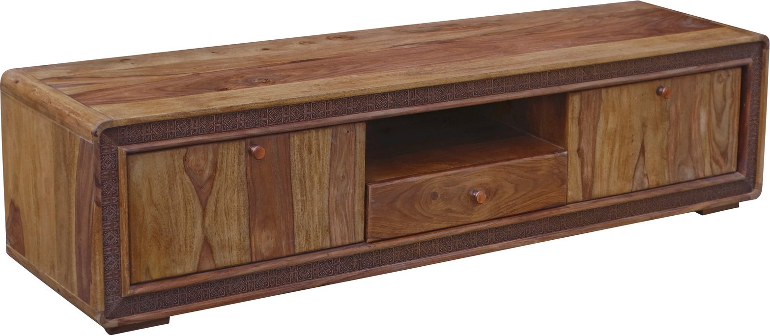 Landscape TV-Tisch BARCELONA, Sheesham