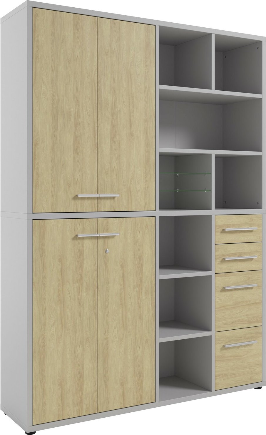 Manjana Home Office Kombination TEXAS, Holz