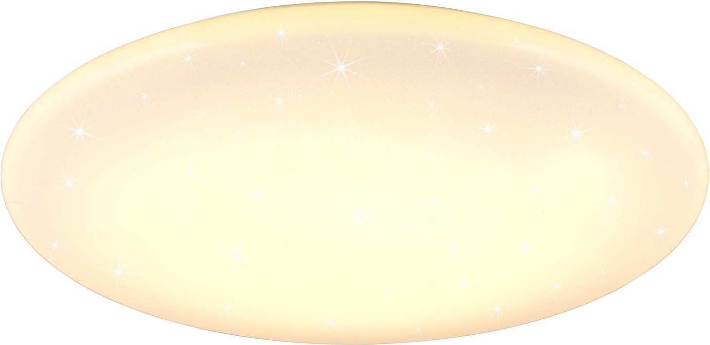 Reality Leuchten Deckenleuchte NANDO, Kunststoff