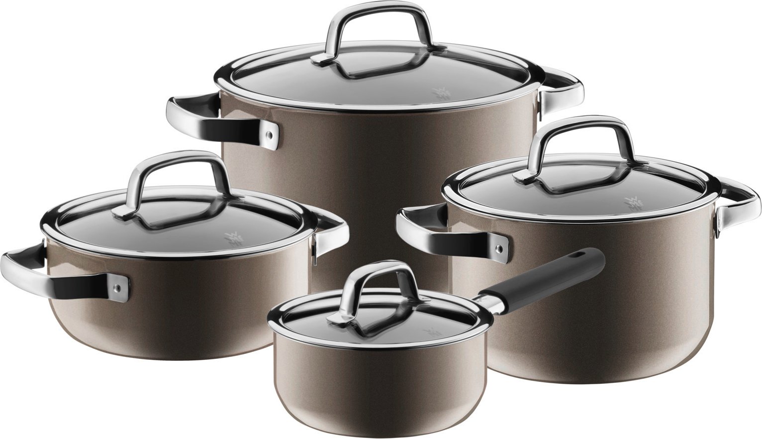 WMF Topfset 4-tlg. FUSIONTEC, Stahl