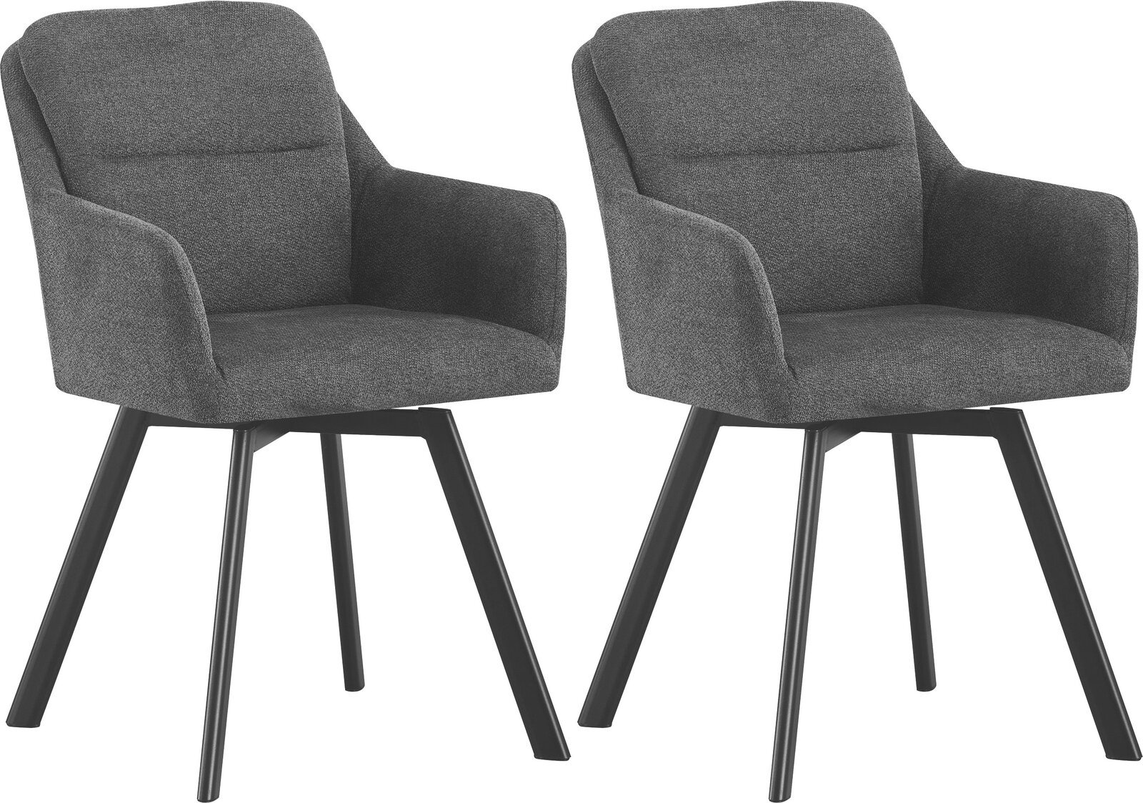 MID.YOU Stuhl 2er-Set SOPHIE, Polyester