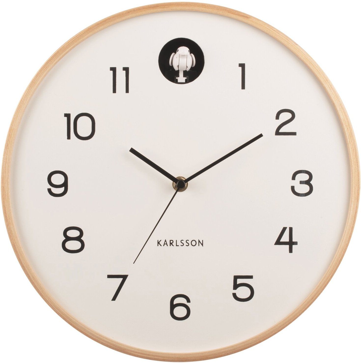 KARLSSON Wanduhr CUCKOO, Holz
