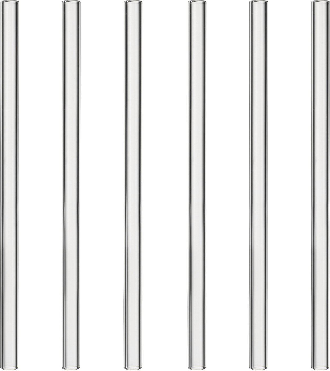 Novel Trinkhalme 6er-Set, Glas
