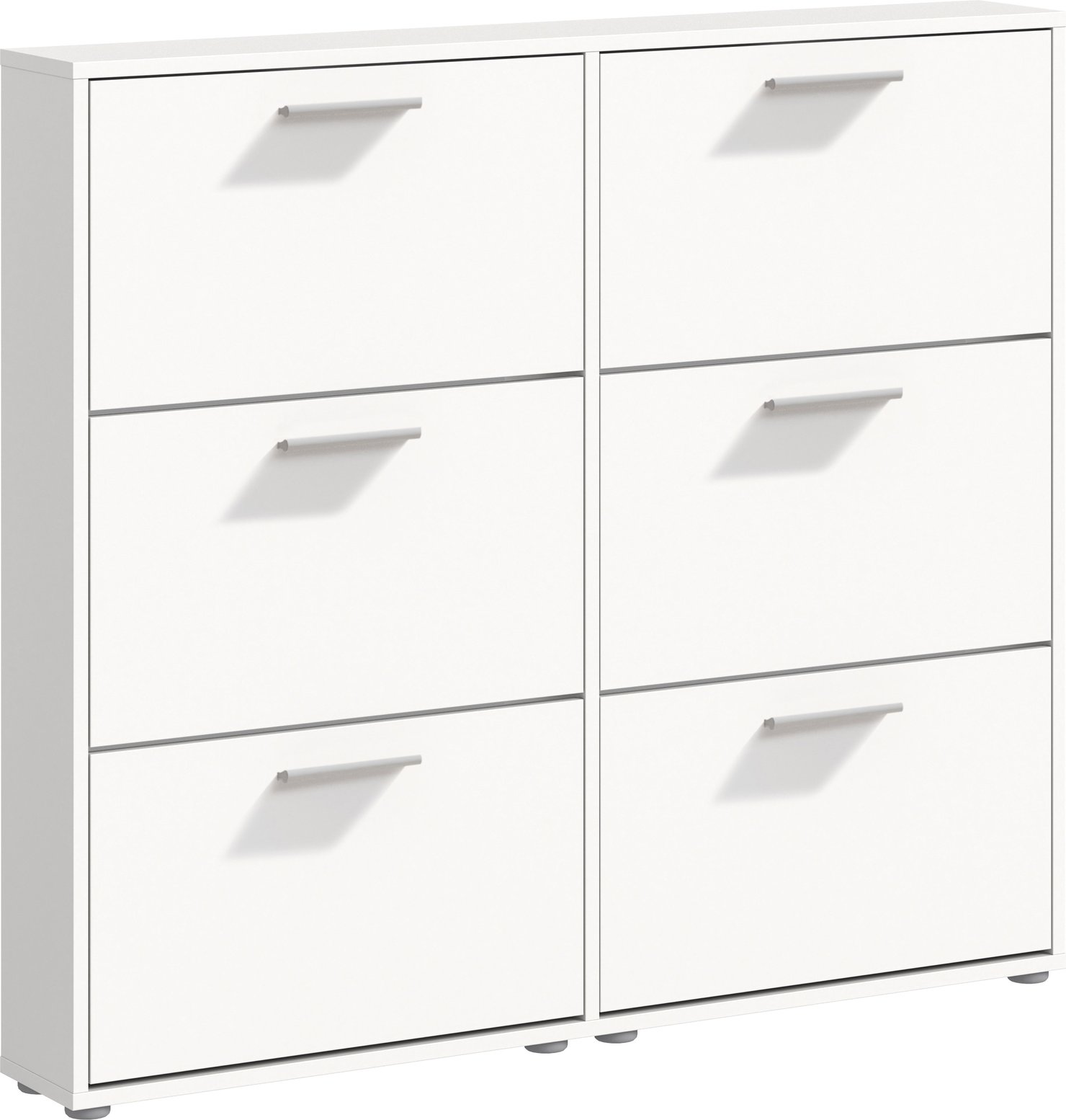 Carryhome Schuhkipper 6er SAM, Holznachbildung