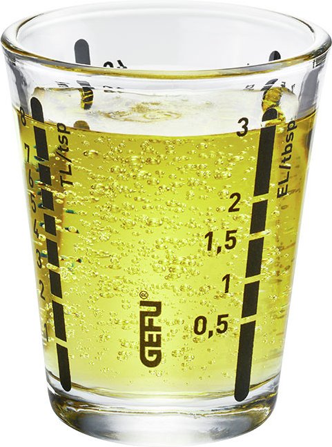 GEFU Mini Messbecher 40 ml MESSI, Glas