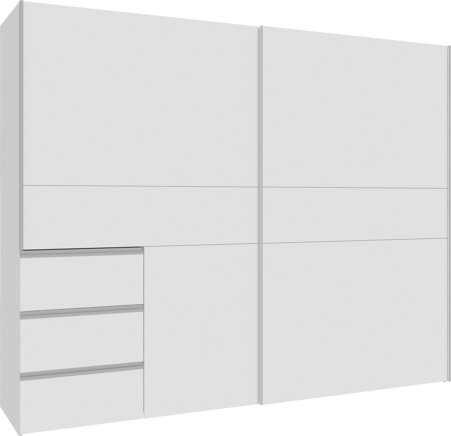 Z2 Schwebetürenschrank 2-türig WINN2, Holznachbildung