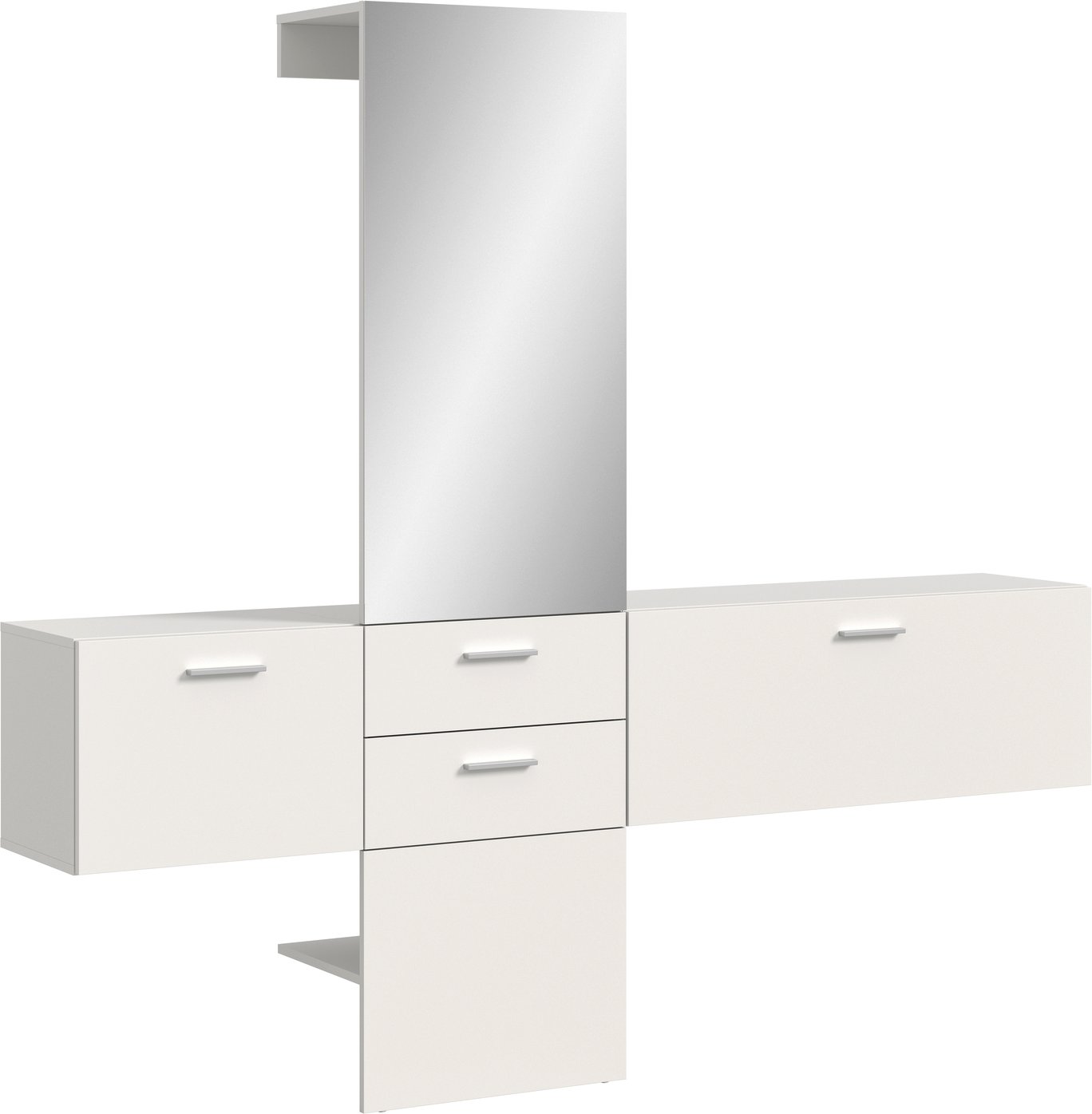 MID.YOU Garderobenkombination VAGA, Holznachbildung