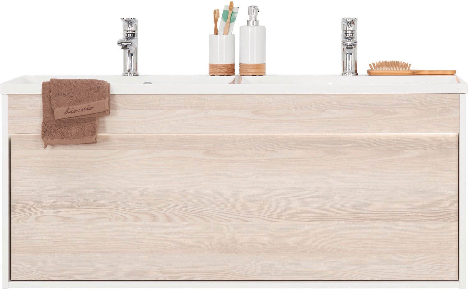 Voleo Waschplatz FREYA, Holznachbildung