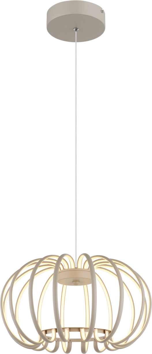 Globo Lighting LED-Hängeleuchte RIBBON, Metall