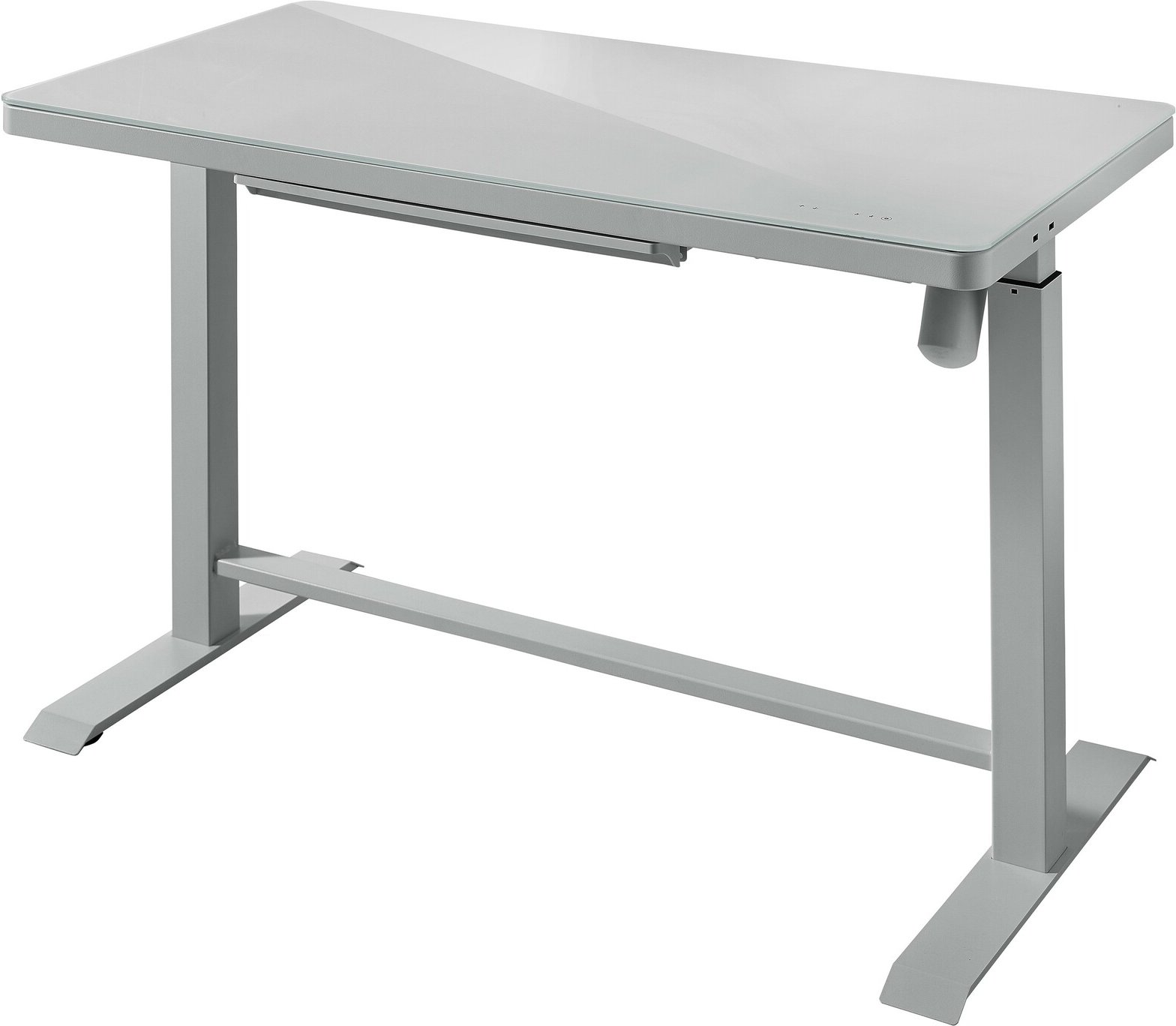 E-Serie E-Schreibtisch E-STYLE, Glas
