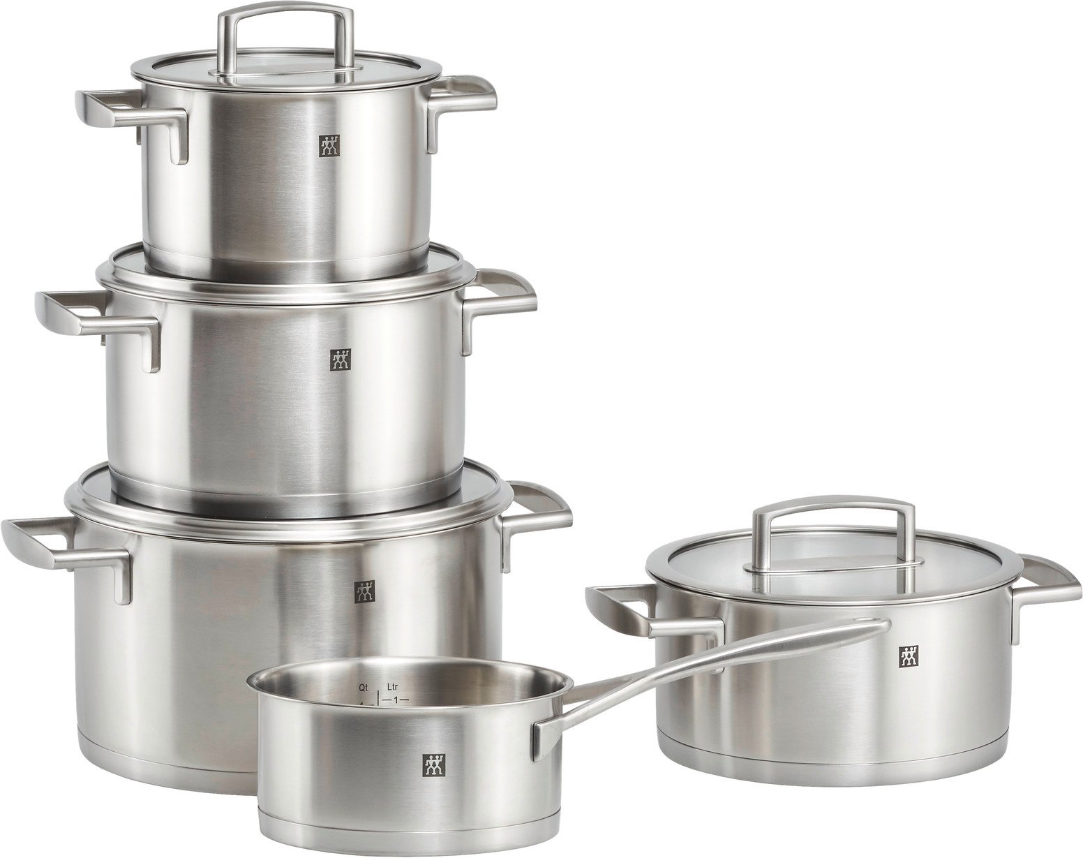 ZWILLING Topfset 5-tlg. VITALITY, Edelstahl