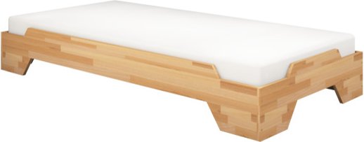 Ben 'N' Jen Stapelbett DENVER, Massivholz