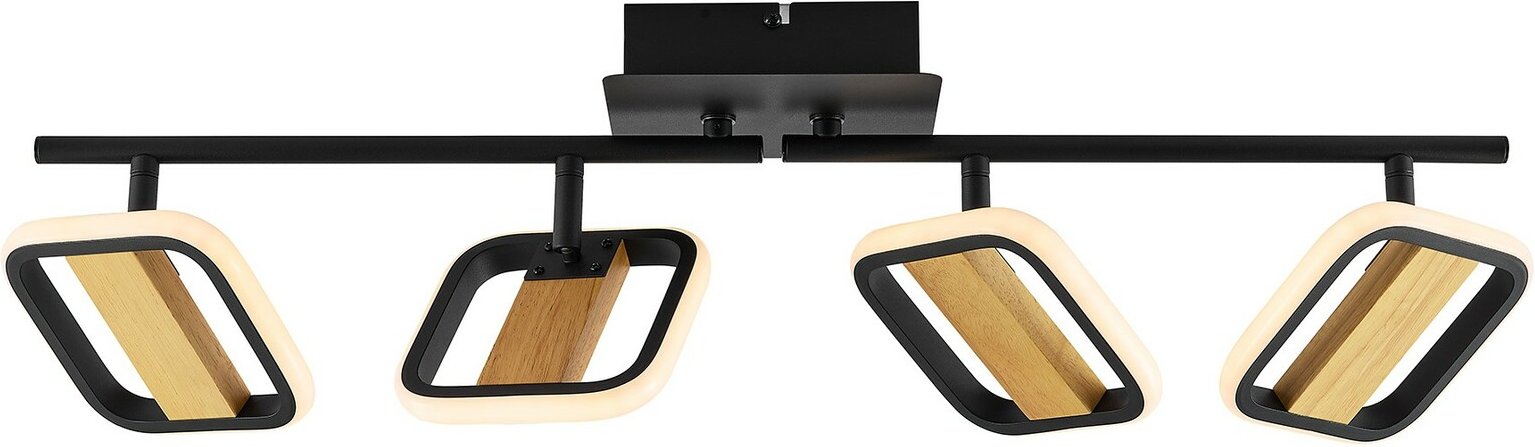 Novel LED-Strahler, Holz