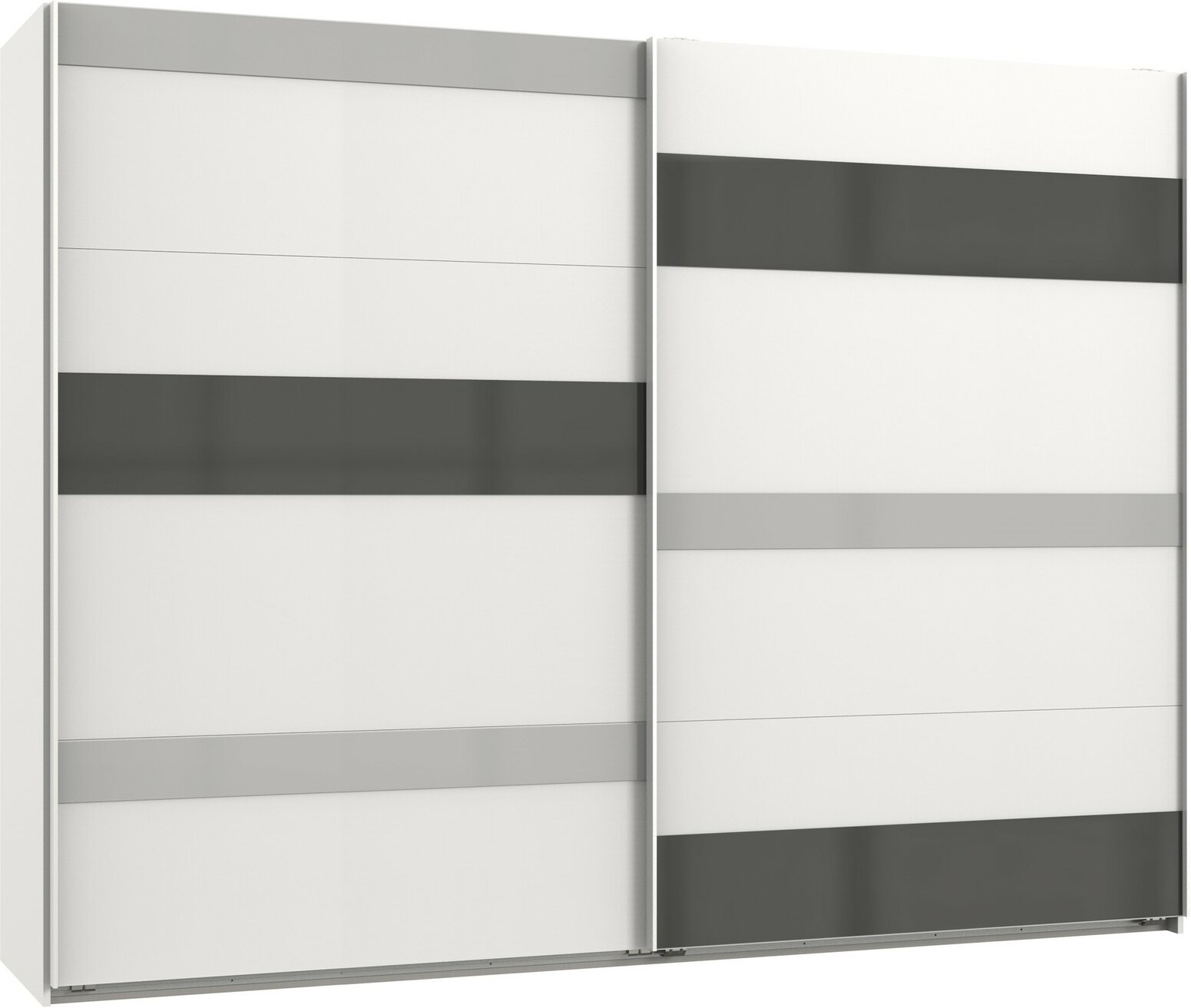 Z2 Schwebetürenschrank 2trg. MONACO, Holznachbildung