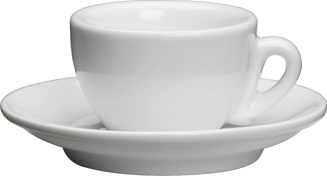 Cilio Espressotasse weiß ROMA, Porzellan