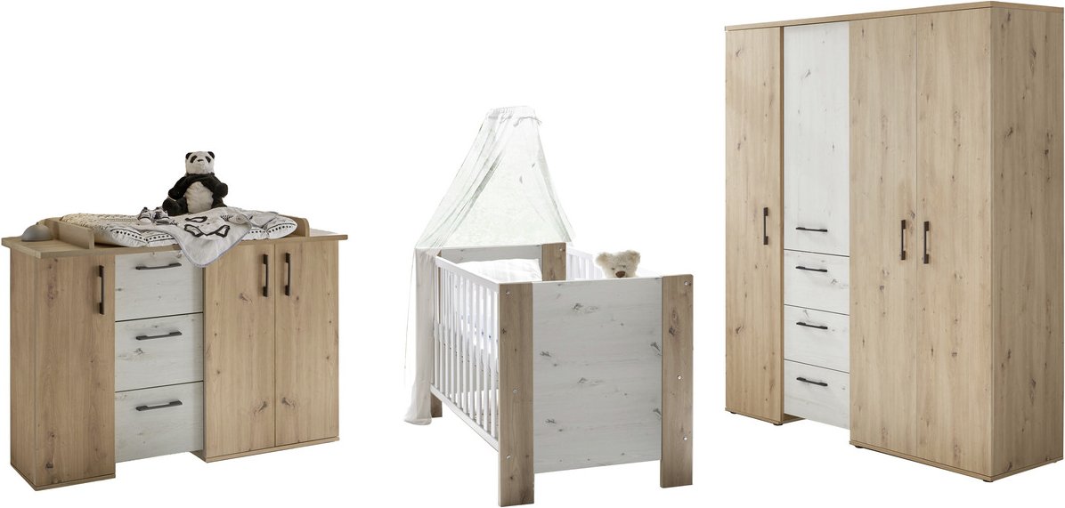 MyBaby Babyzimmer Set 2 MICHA, Holz