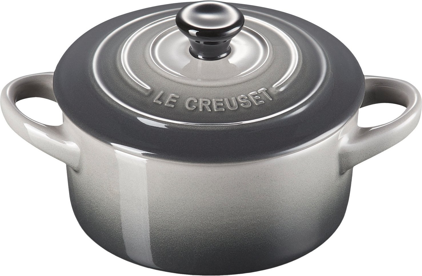 Thumbnail - LE CREUSET Mini Cocotte 10cm Flint, Steinzeug