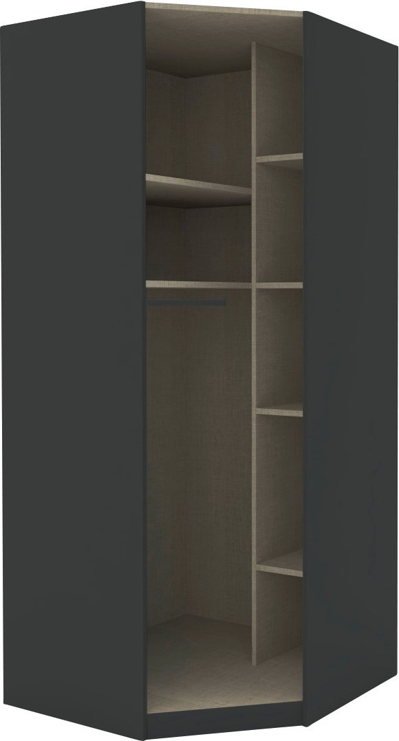 Hom´in Eckschrank Korpus UNIT, Holznachbildung