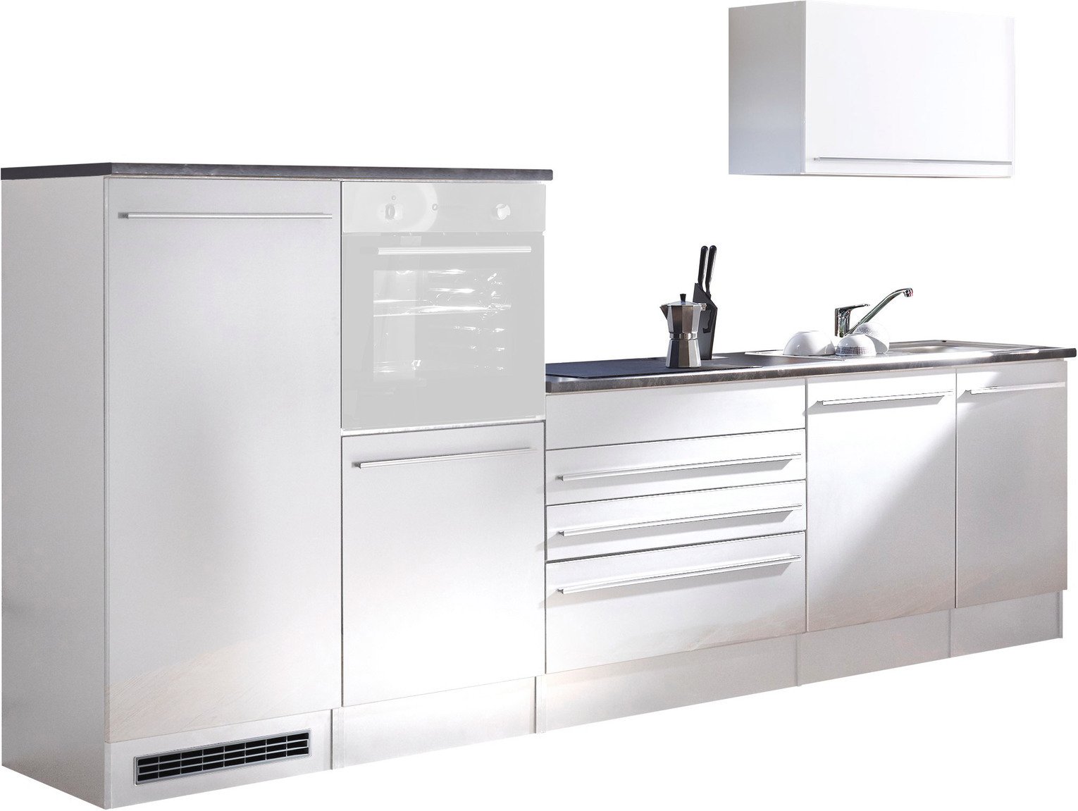 Yourkitchen Küchenblock 320 ohne E-Geräte JAZZ, Holznachbildung