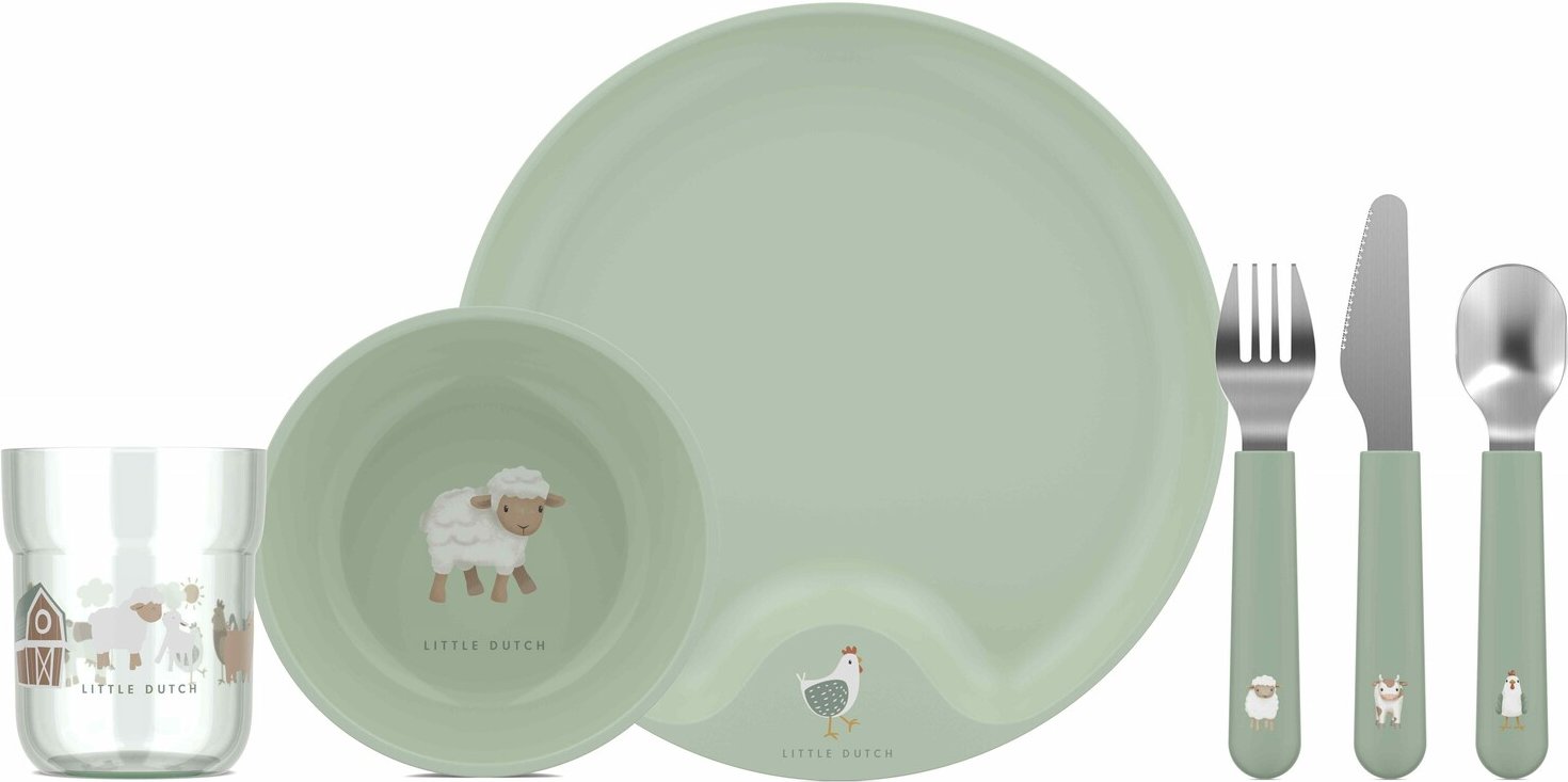 Mepal Kindergeschirr 6-tlg. MIO, Kunststoff