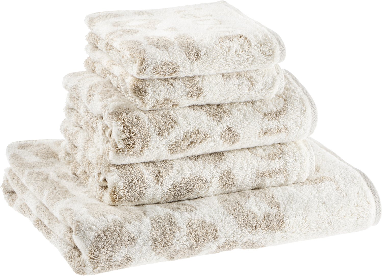 JOOP! Frottierset 5-teilig LEO, Baumwolle