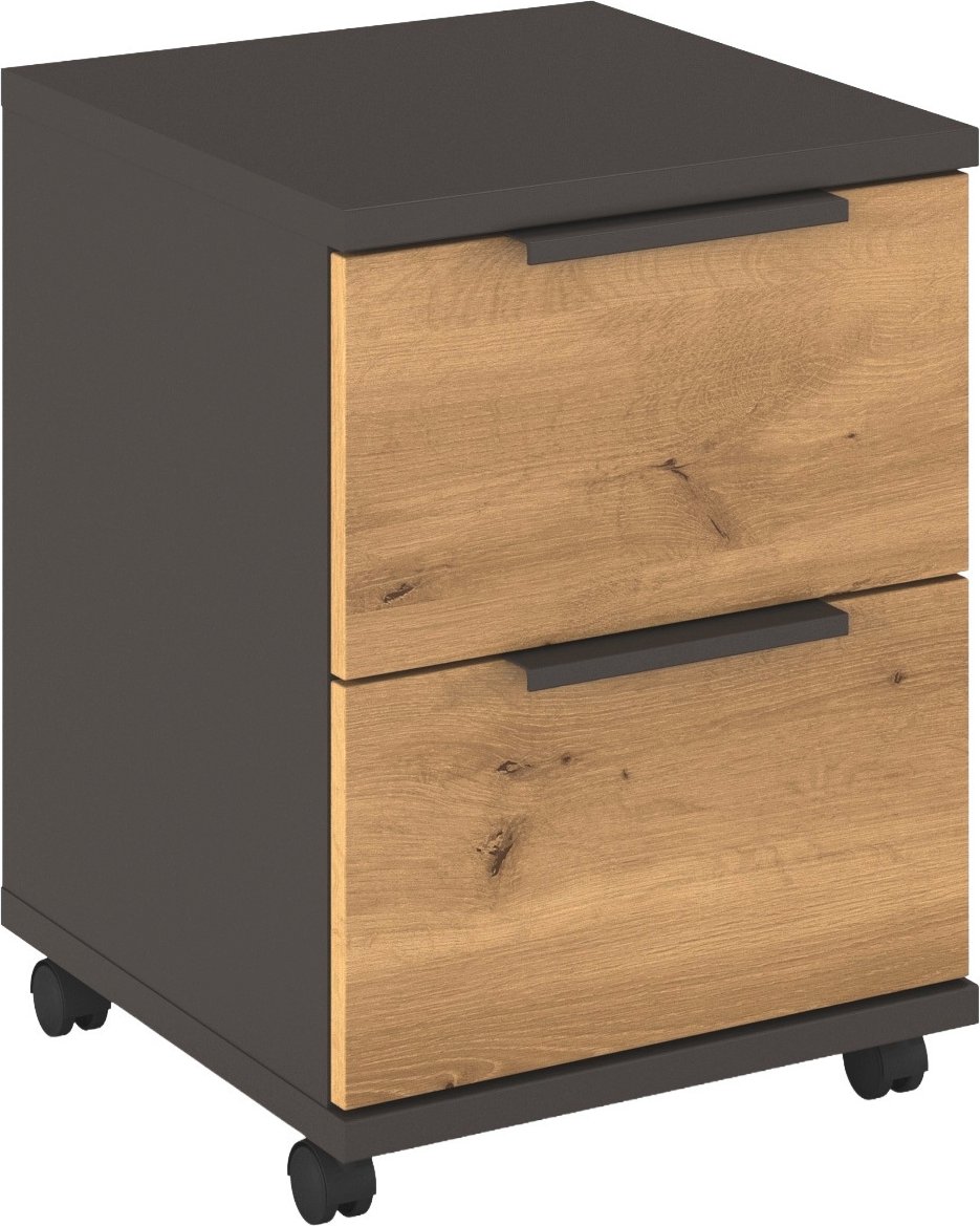 XORA Rollcontainer ENDORA-F, Holznachbildung