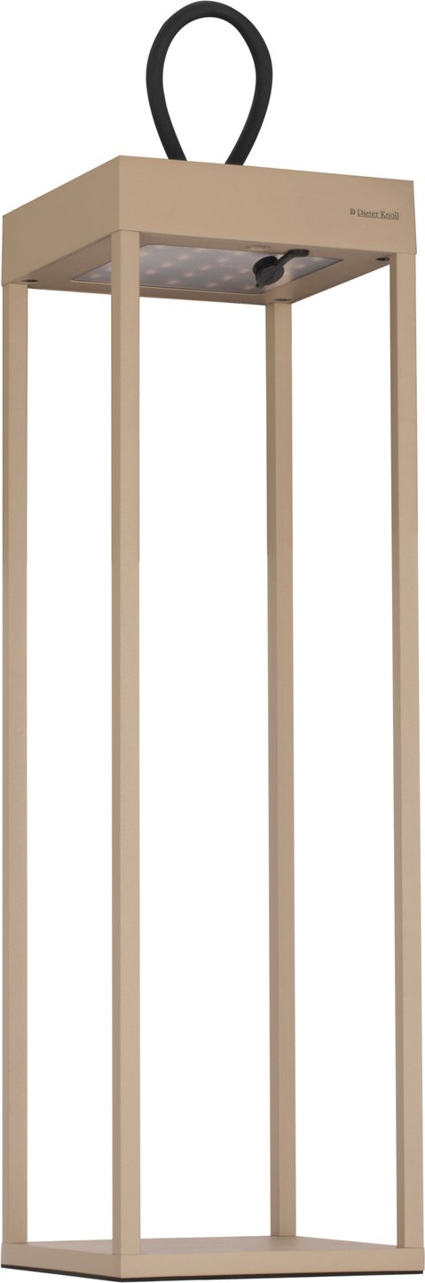 Dieter Knoll Akku-Tischleuchte Miami, Aluminium