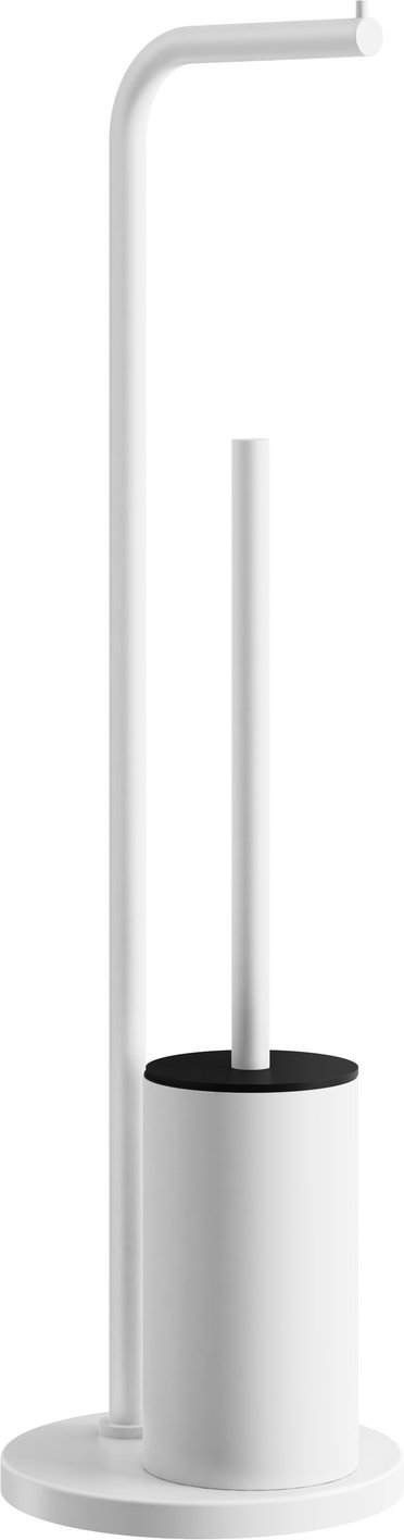 Beslagsboden WC-Garnitur, Edelstahl