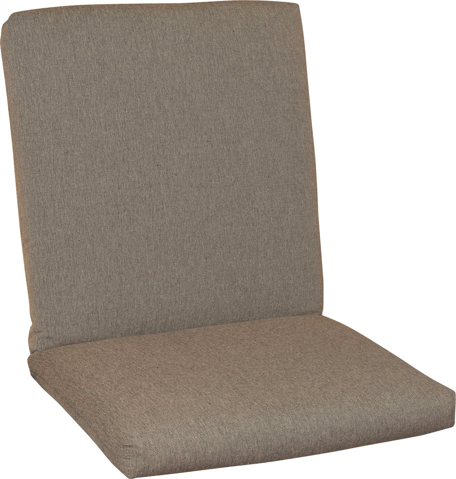 Schwienhorst Niederlehnerauflage BECHAR TAUPE, Materialmix