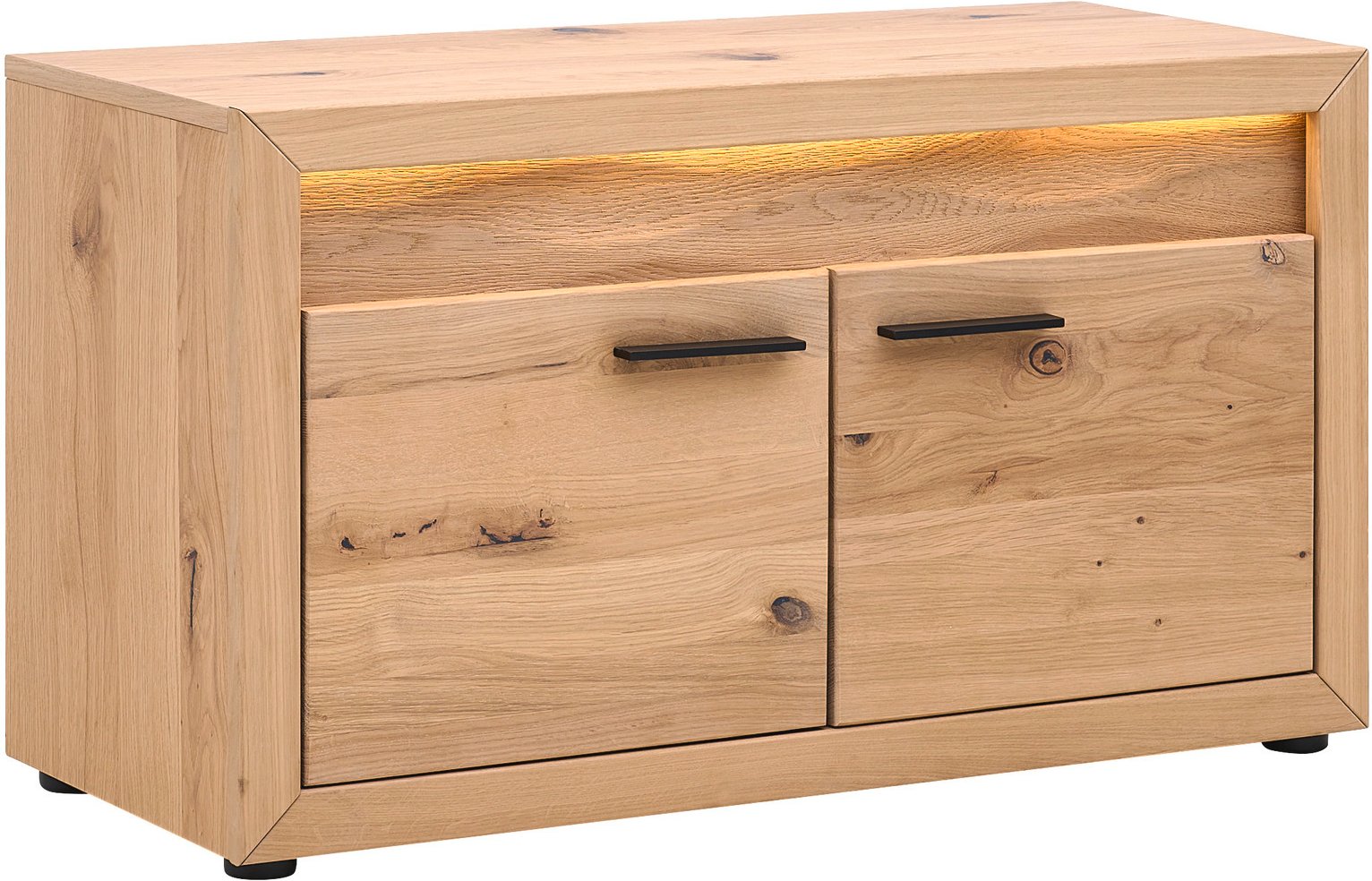 Linea Natura Garderobenbank CLEVELAND, Teilmassiv