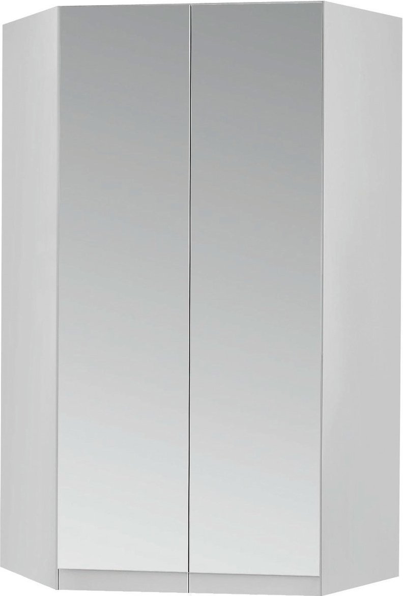 Z2 Drehtüren-Eckschrank 2-türig CELLE, Holznachbildung