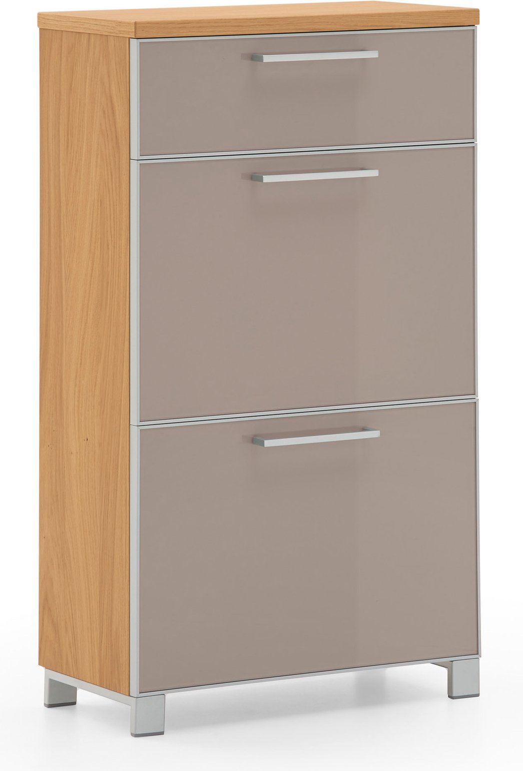 VOSS Schuhschrank schmal SANTINA, Holzfurnier