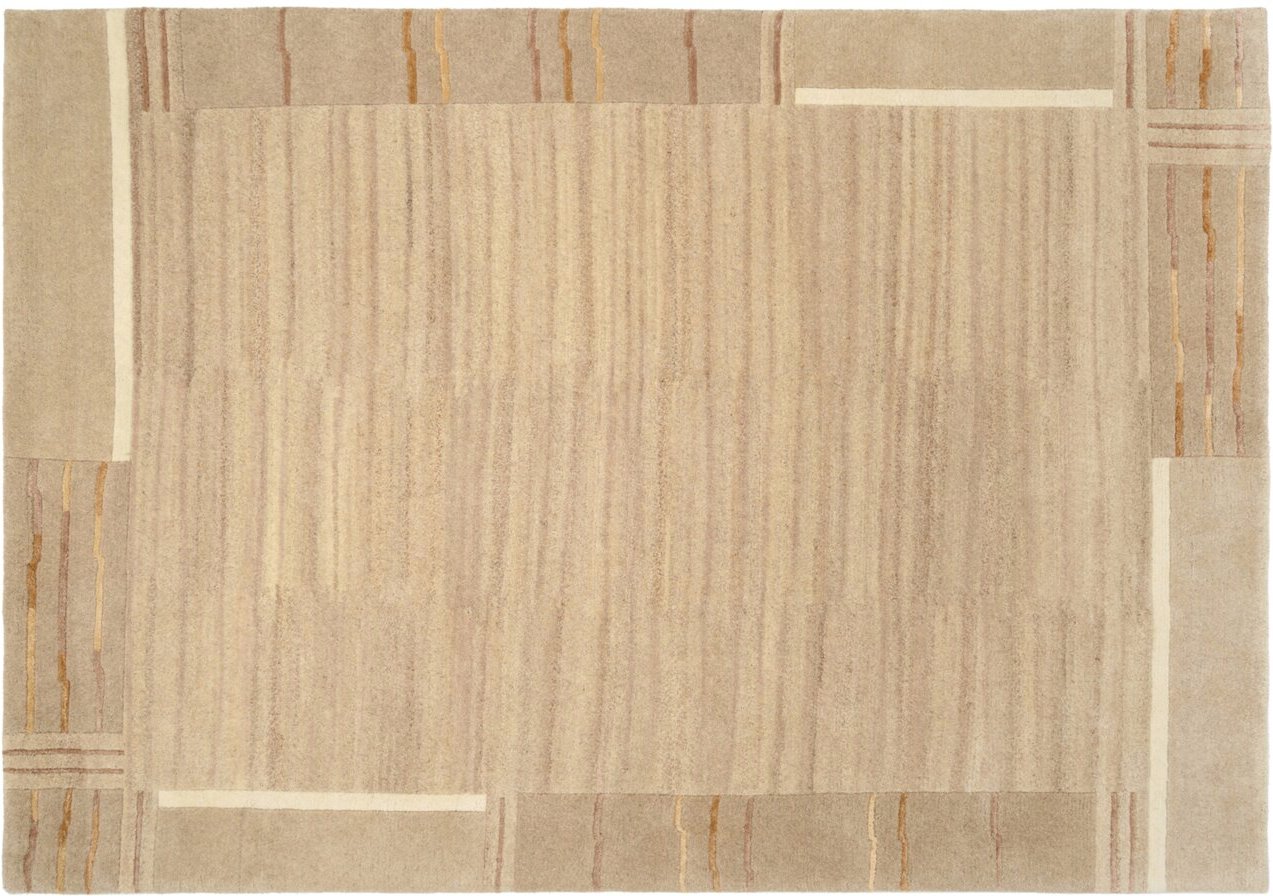 OCI Wollteppich SAVANA KITE, natur, Kunstfasern