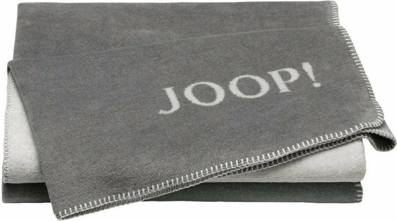 JOOP! Decke J! UNI-DOUBLEFACE, Baumwolle