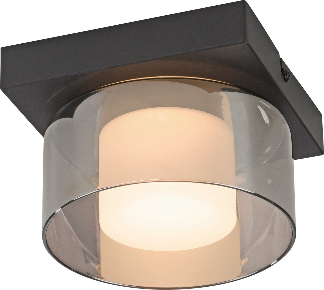 Paul Neuhaus Deckenleuchte RIKA, Glas