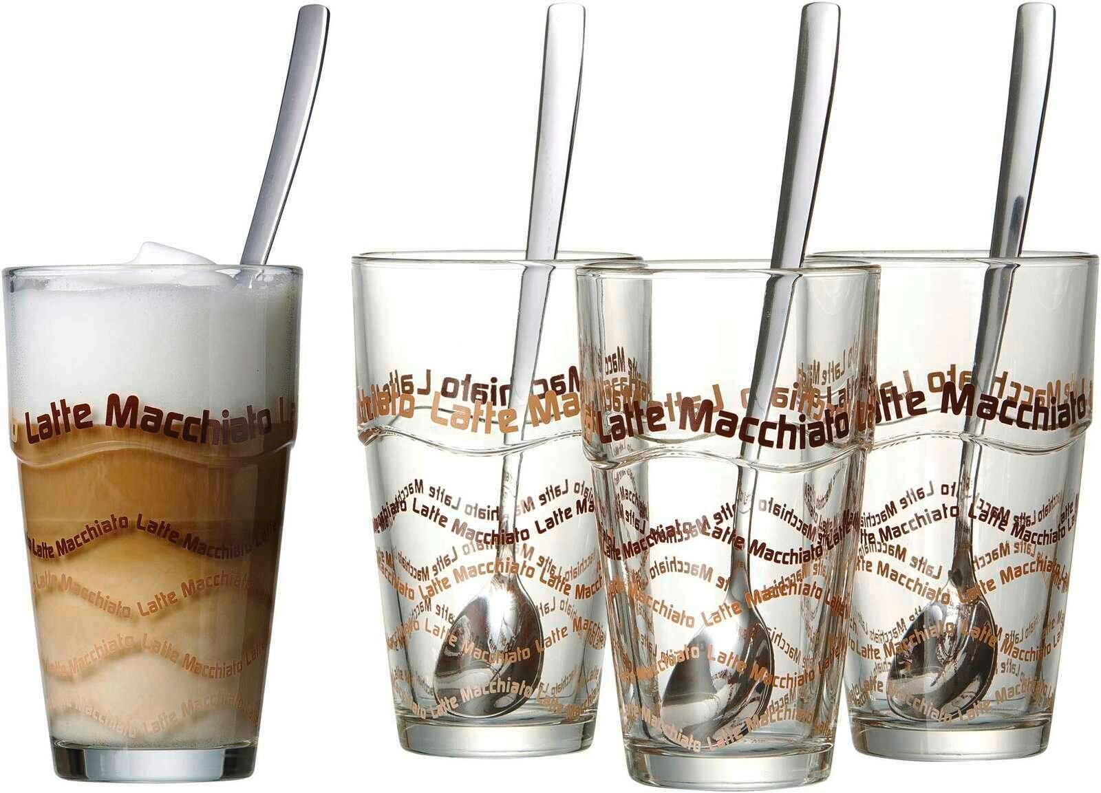 Ritzenhoff & Breker Latte-Macchiato Gläser 8er-Set, Glas