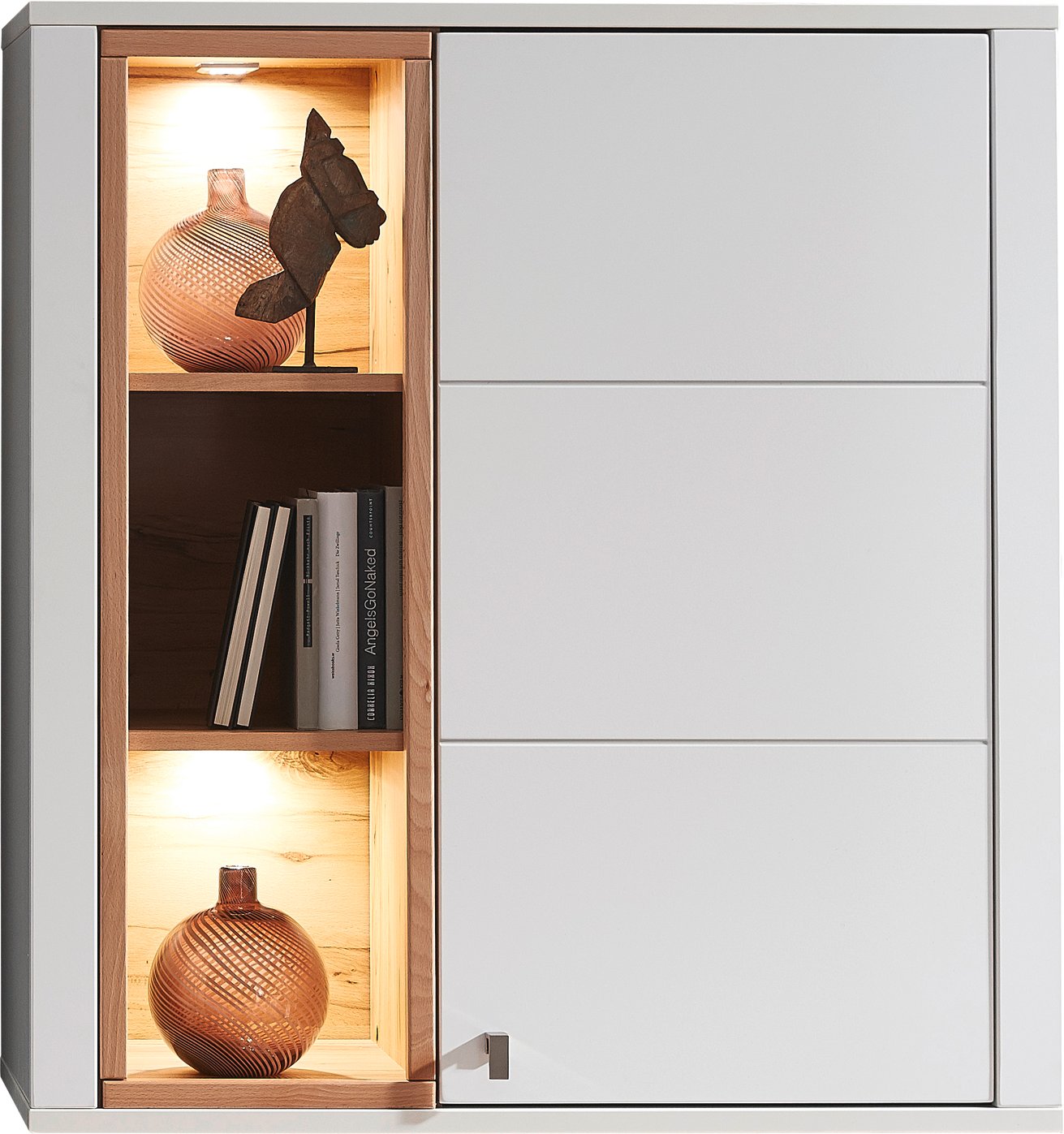 Z2 Hängevitrine SERPIO, Holznachbildung