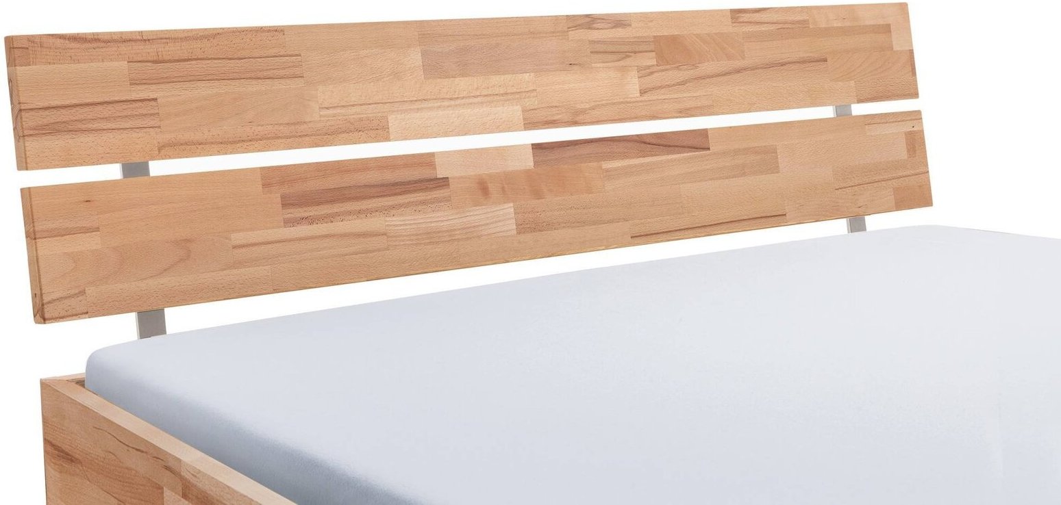 Hasena Kopfteil Holz/Metal TRENTO, kernbuche, Massivholz