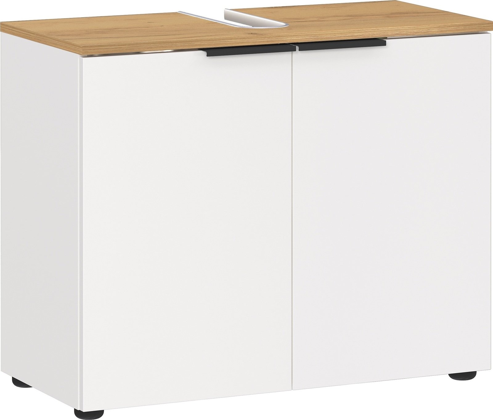 MID.YOU Waschbeckenunterschrank MANILA, Holznachbildung